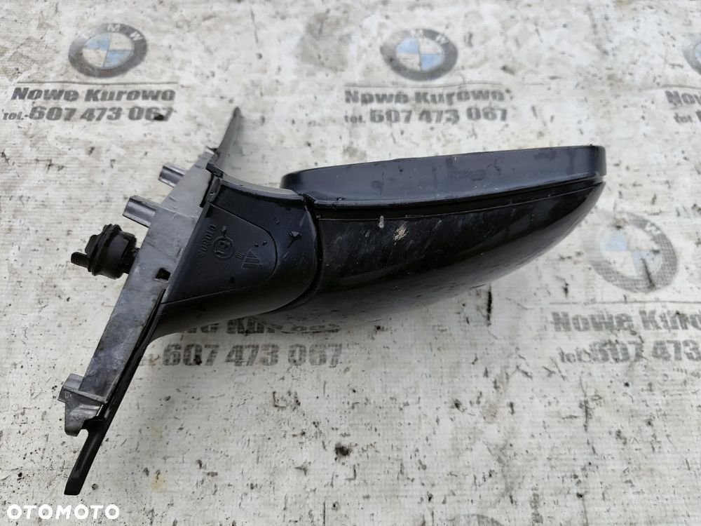 BMW E87 LCI Lifting Luterko prawe Black Sapphire 3 Piny EUROPA Składane - 5