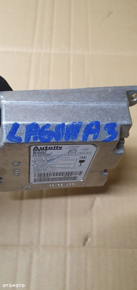 Moduł Sensor Airbag Poduszek Renault Laguna III 285580006R - 6