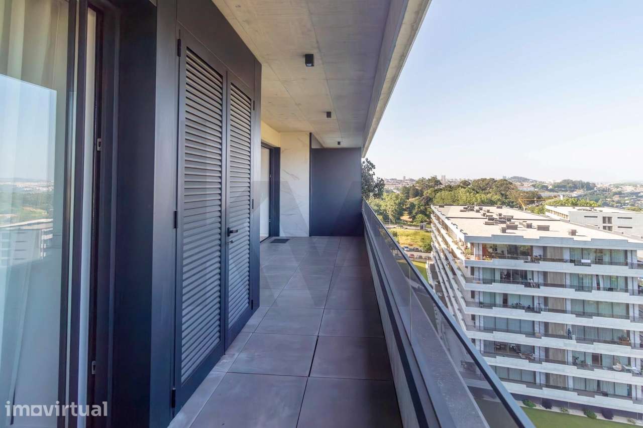 Apartamento T1 Mobilado e Equipado | Último Piso | Garagem | Mafamude - Grande imagem: 5/35