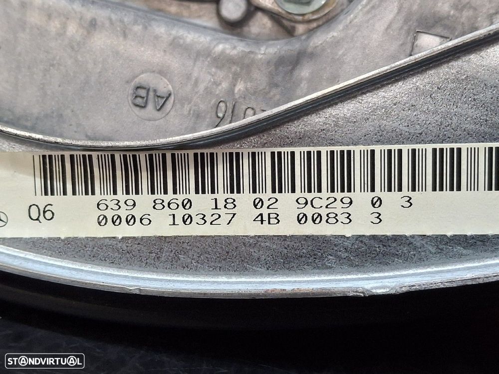 Airbag Volante Mercedes-Benz Vito / Mixto Caixa (W639) - 3