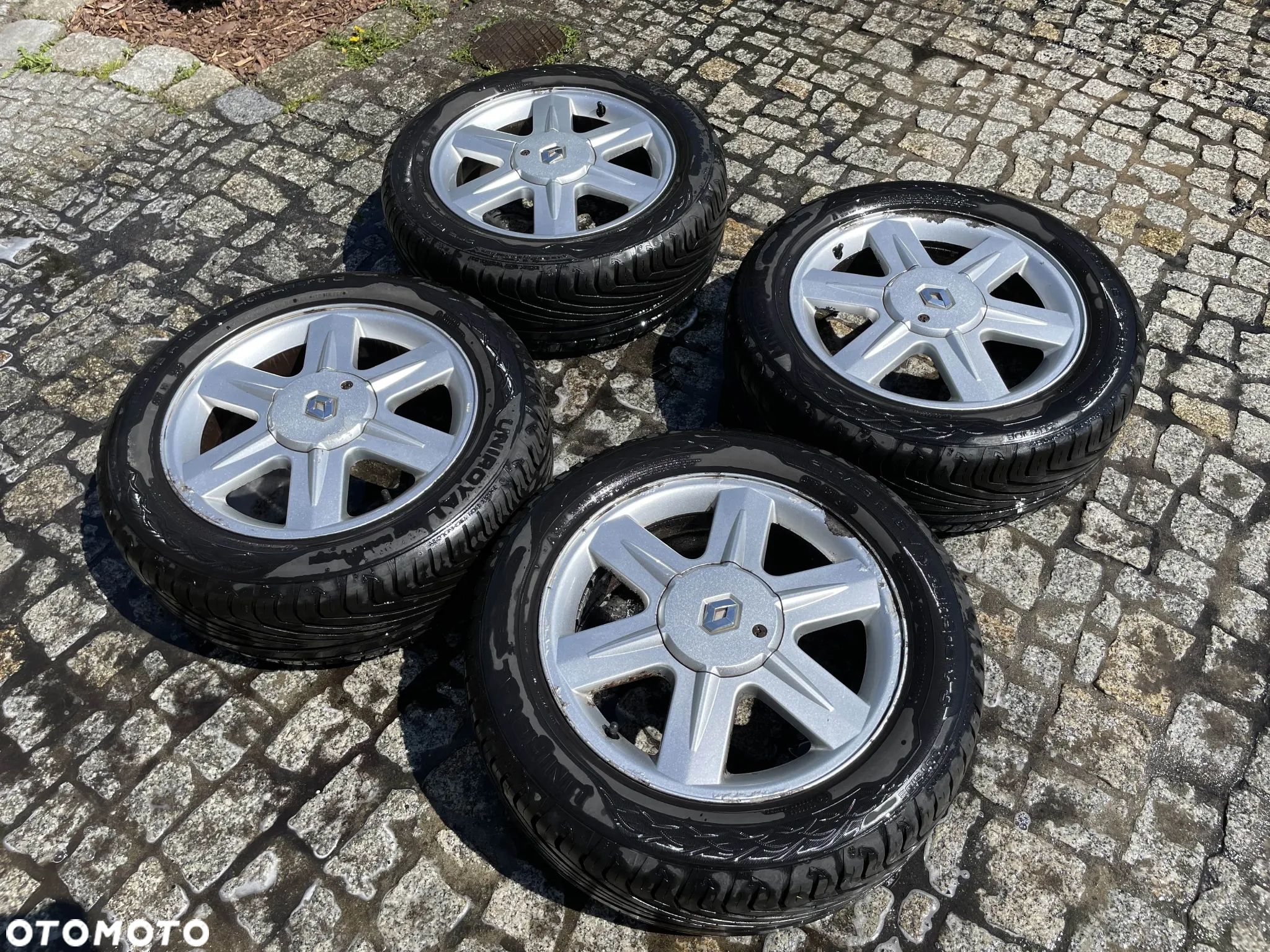 Alufelgi felgi 16” 5x108 Renault Escape Kangoo Laguna + Uniroyal Rainsport 3 205x55 R16 - 1