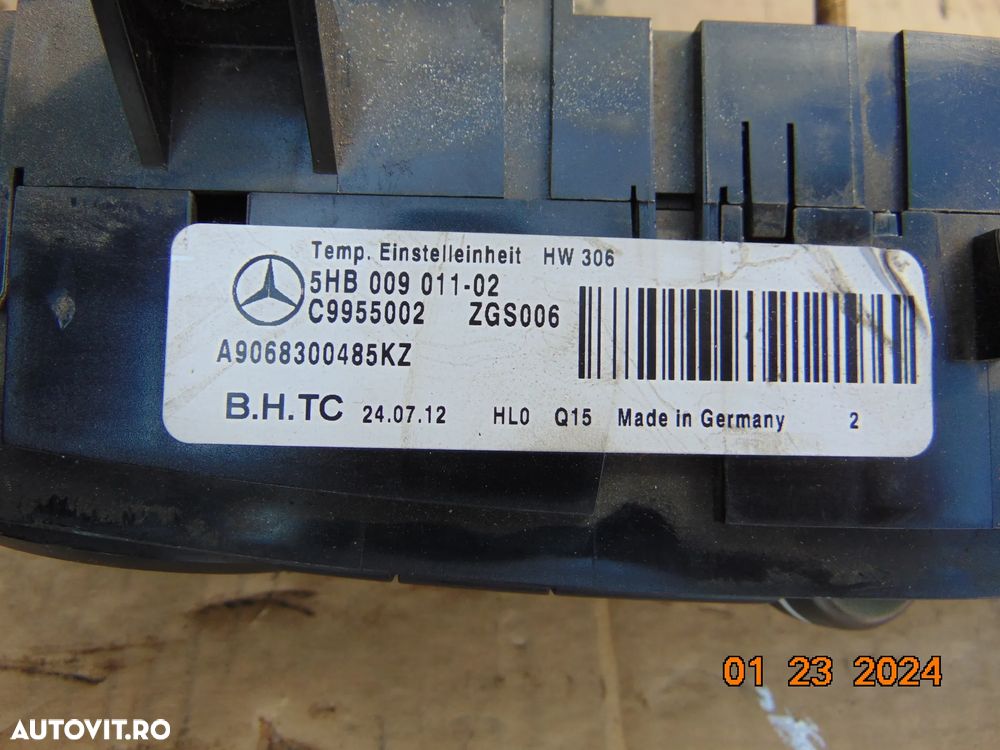 Panou aer caldura Mercedes sprinter w906 panou comenzi aer caldura - 3