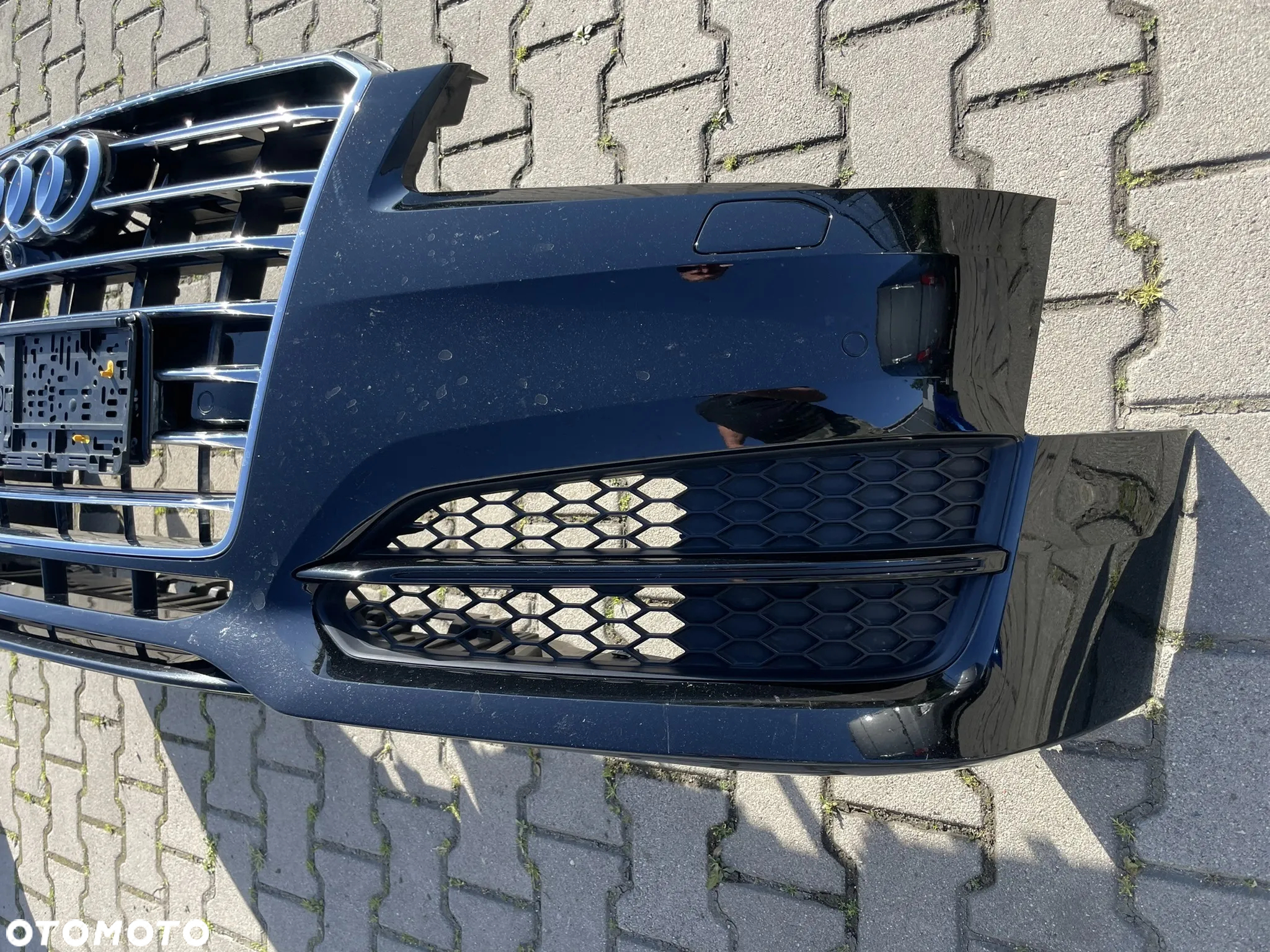 Audi A8 S8 D4 Lift zderzak przód przedni kompetny LY9B - 3
