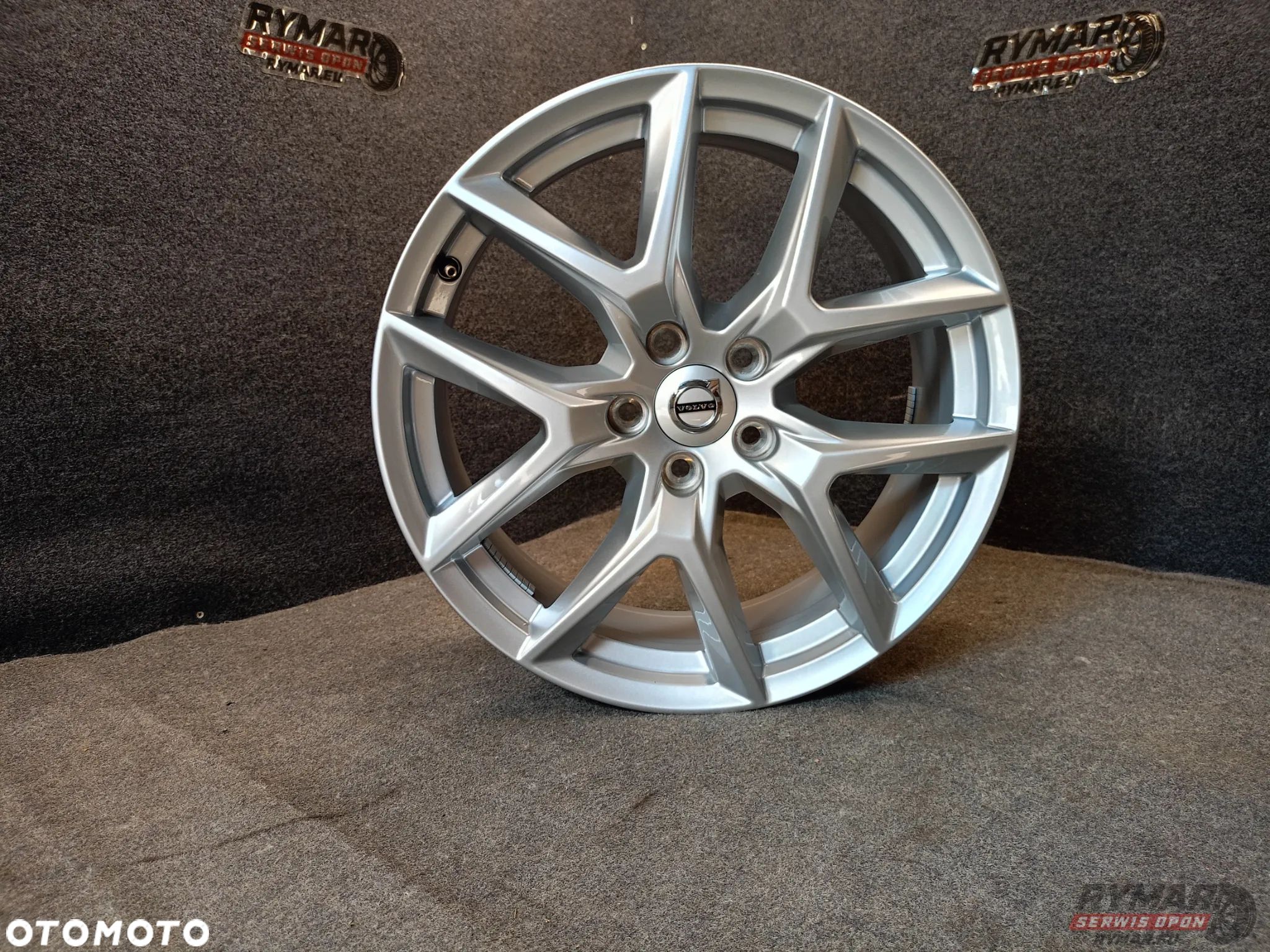 ŚLĄSK 7.5X18" 5X108 ET50,5 ORYGINAŁ VOLVO XC60 XC70 V60 KOMPLET - 1