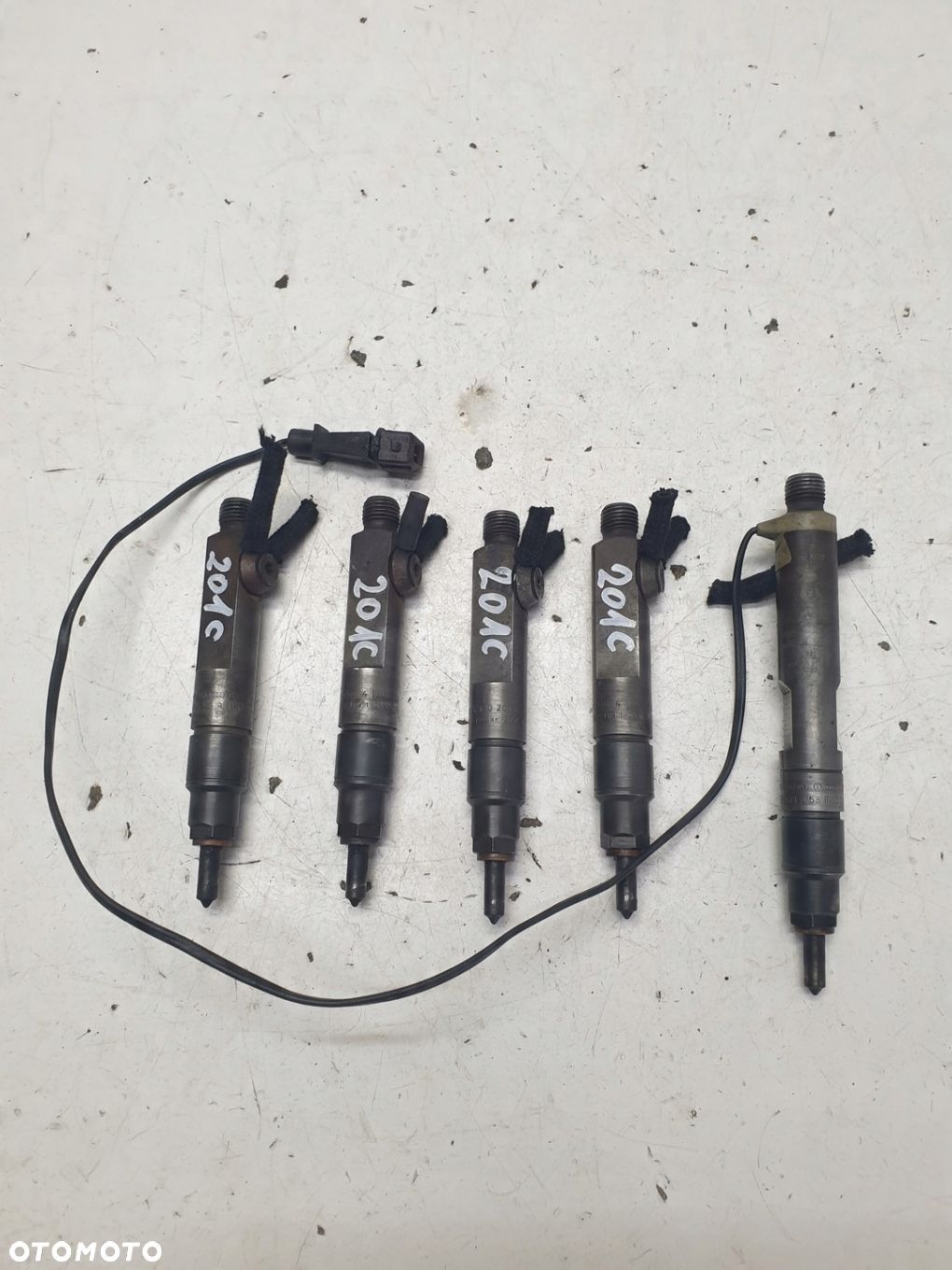 WTRYSK WTRYSKIWACZ VW T4 2.5 TDI BOSCH 074130202A 074130201C - 1