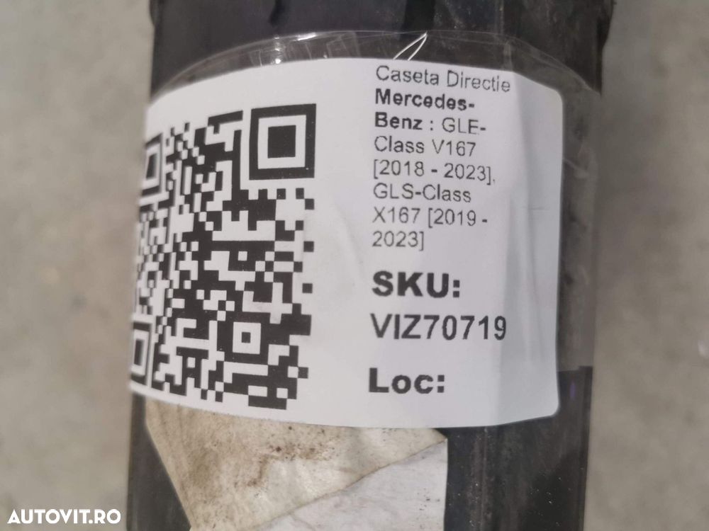 Caseta Directie Mercedes-Benz GLE-Class V167 2018 2019 2020 2021 2022 - 6