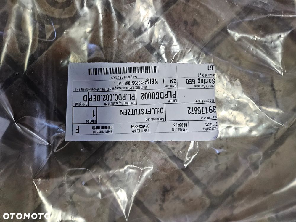 Rura turbo Przewód intercoolera Opel Insignia B 2,0cdti 170km B20DTH (oryginał, nowa) - 3