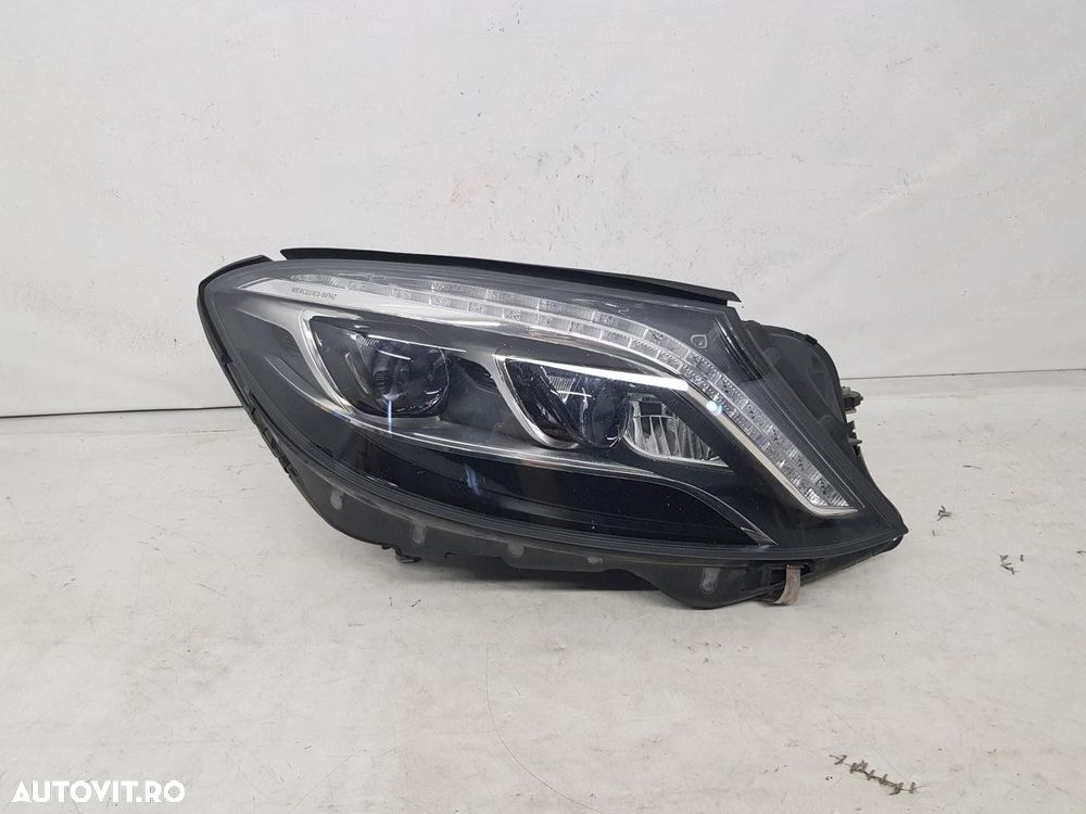 Far dreapta full led ILS Mercedes S Class W222 dupa 2013 - 1