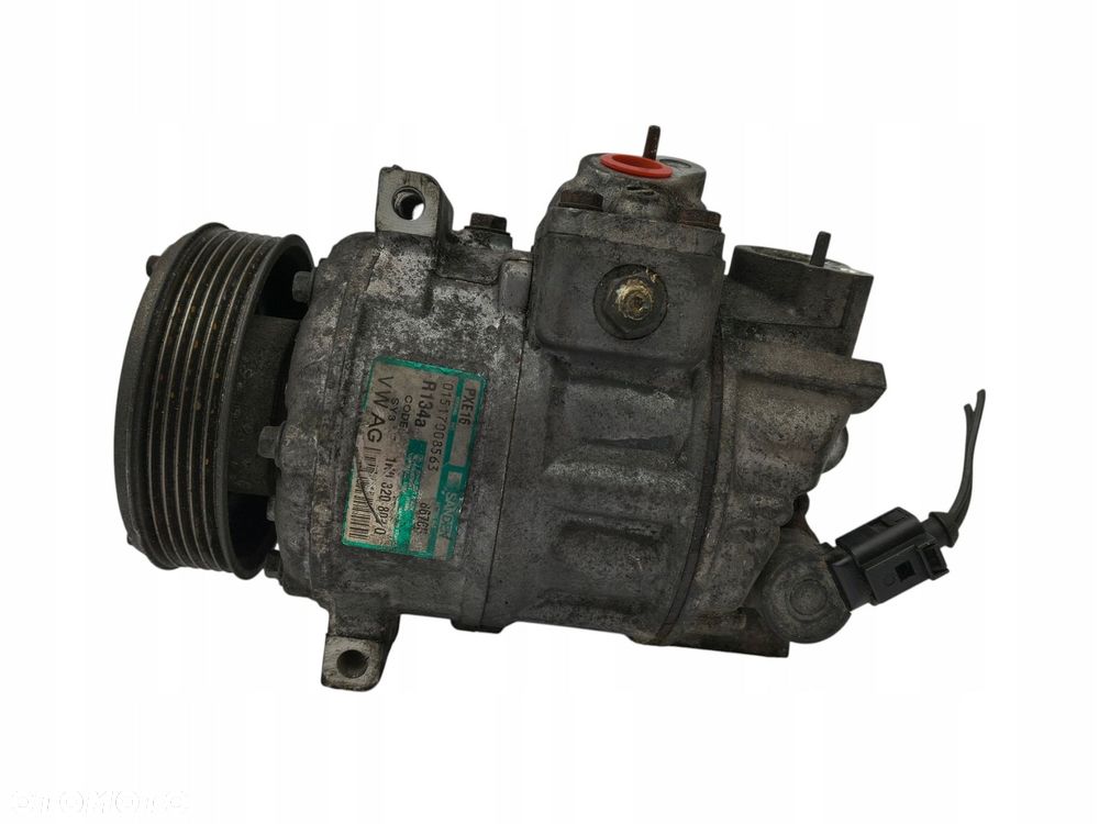 SPRĘŻARKA KLIMATYZACJI VW Passat B6 Golf V 2.0 TDI 1K0820803Q SANDEN - 5