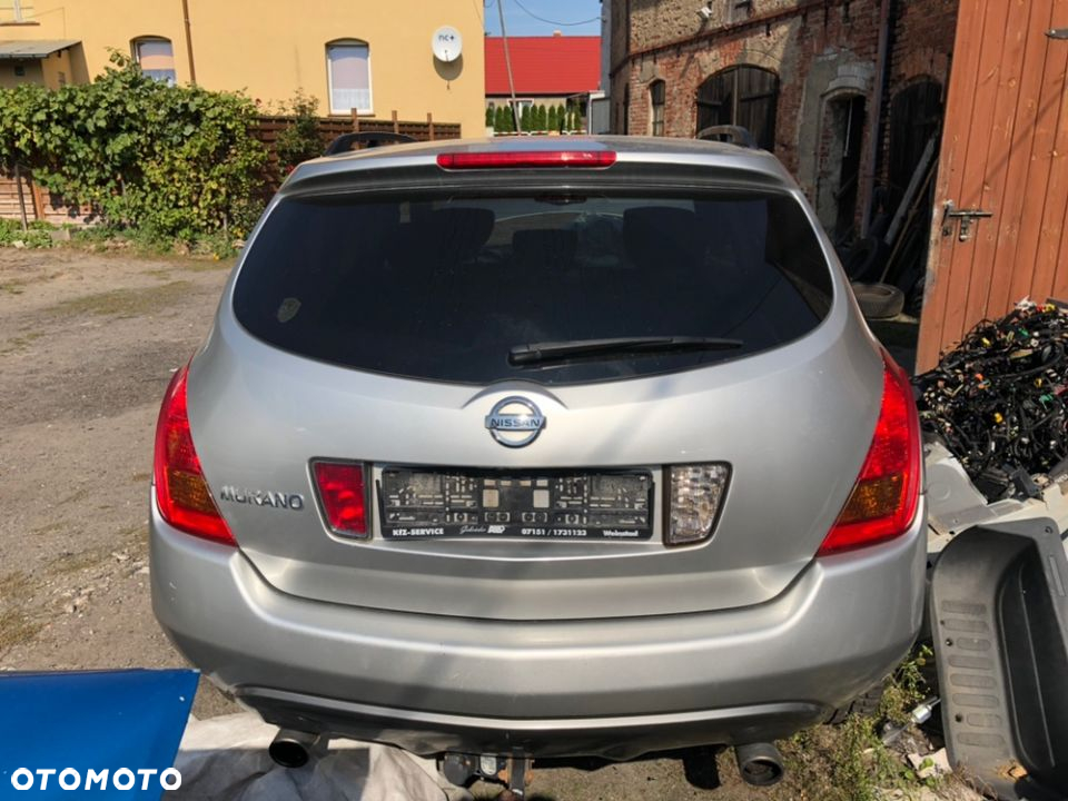 NISSAN MURANO Z50 3.5 V6 KLAPA TYŁ ZDERZAK - 4