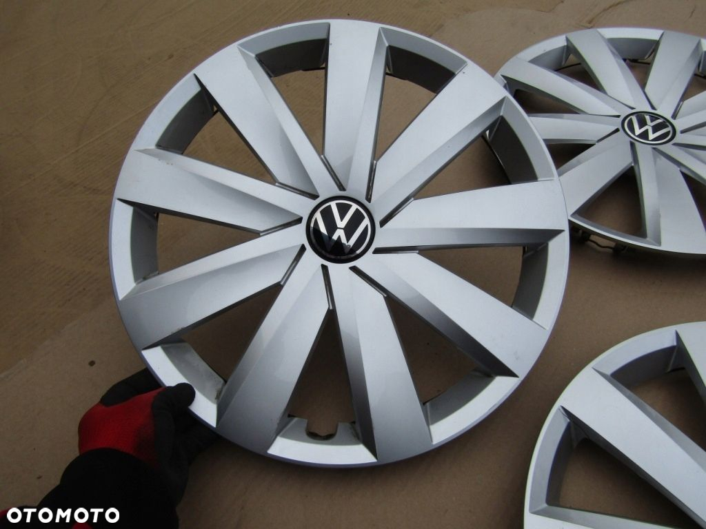 4x Kołpaki 16 VW Golf V VI VII VIII Jetta Caddy Eos Touran Passat B5 B6 B7 - 11