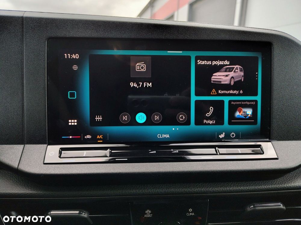 Volkswagen Caddy Caddy  silnik: 2,0 l TDI EU6 SCR  75 kW skrzynia biegów: manualna 6 -biegowa rozstaw osi: 2755 mm - 20