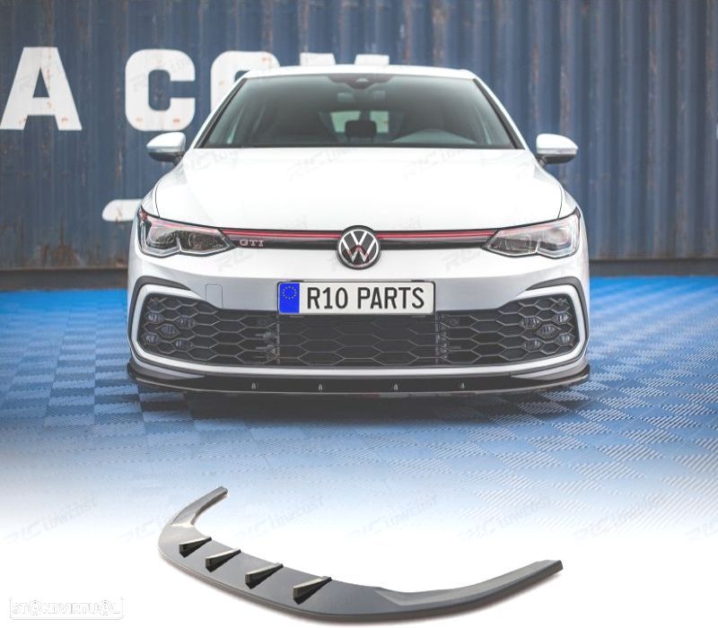 SPOILER LIP FRONTAL VOLKSWAGEN VW GOLF 8 GTI R LINE LOOK V1 - 1