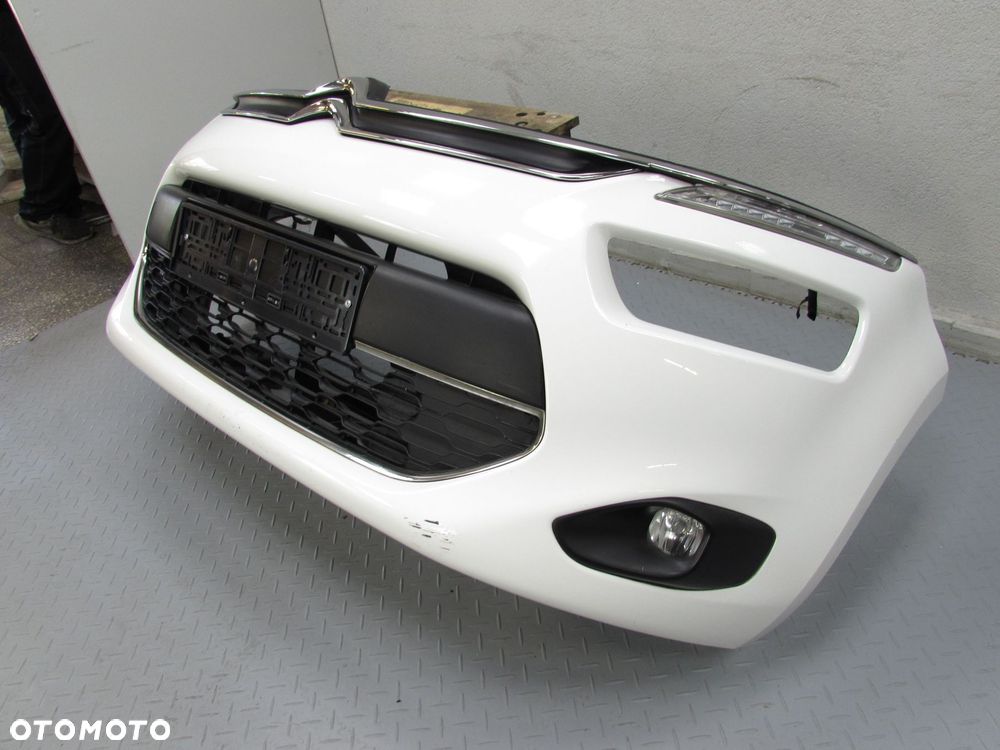 CITROEN C4 PICASSO II 13-18 ZDERZAK PRZOD HALOGENY KRATKI LED DRL EWP - 3