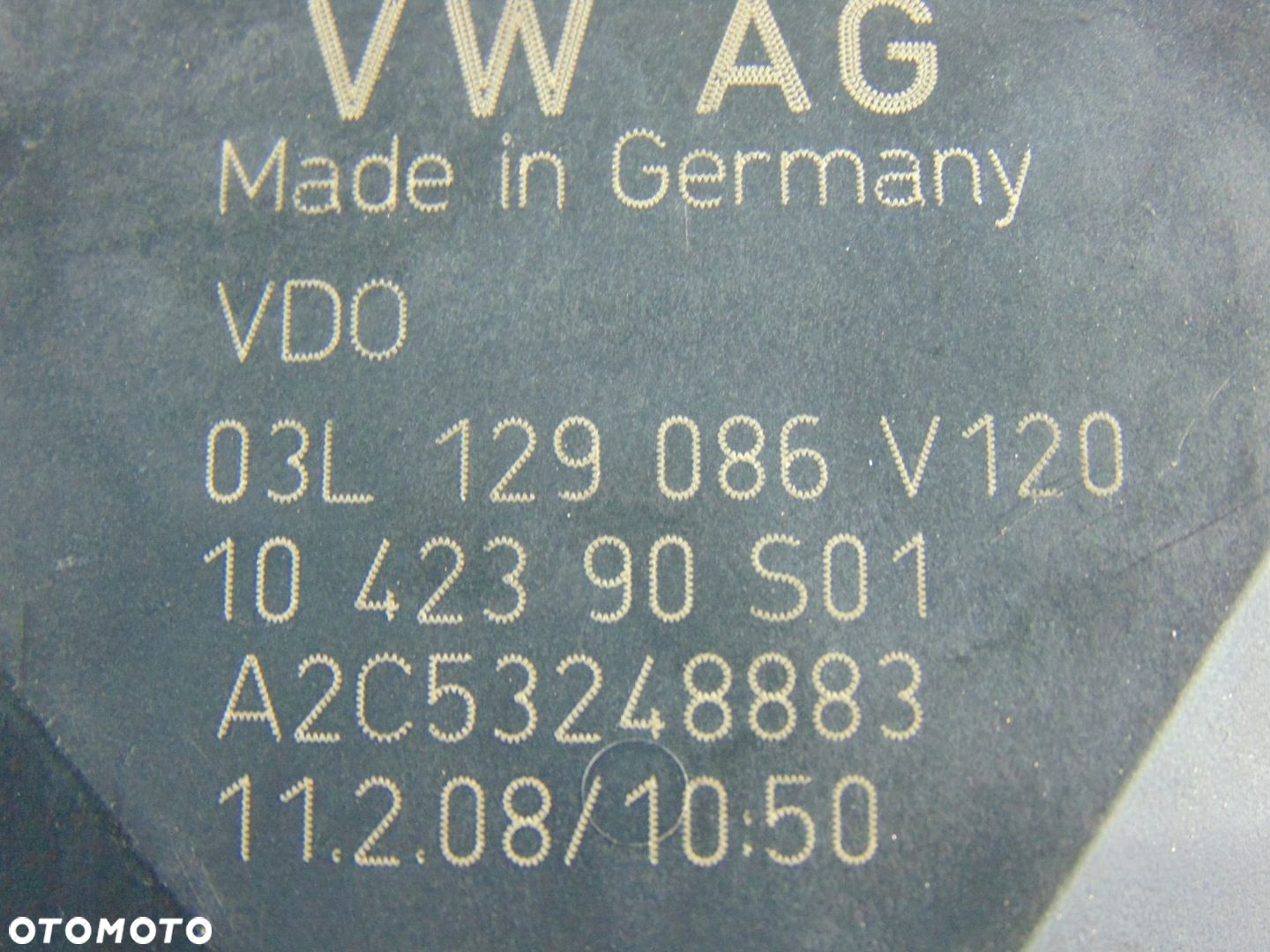 Kolektor ssący nastawnik 2,0TDI 03L129086 V120 Audi A4 B8 A6 C7 ORYGINAŁ - 3