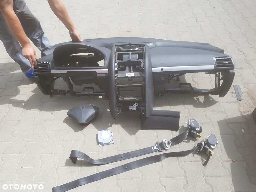 PEUGEOT 407 COUPE DESKA KONSOLA PASY PODUSZKI - 1