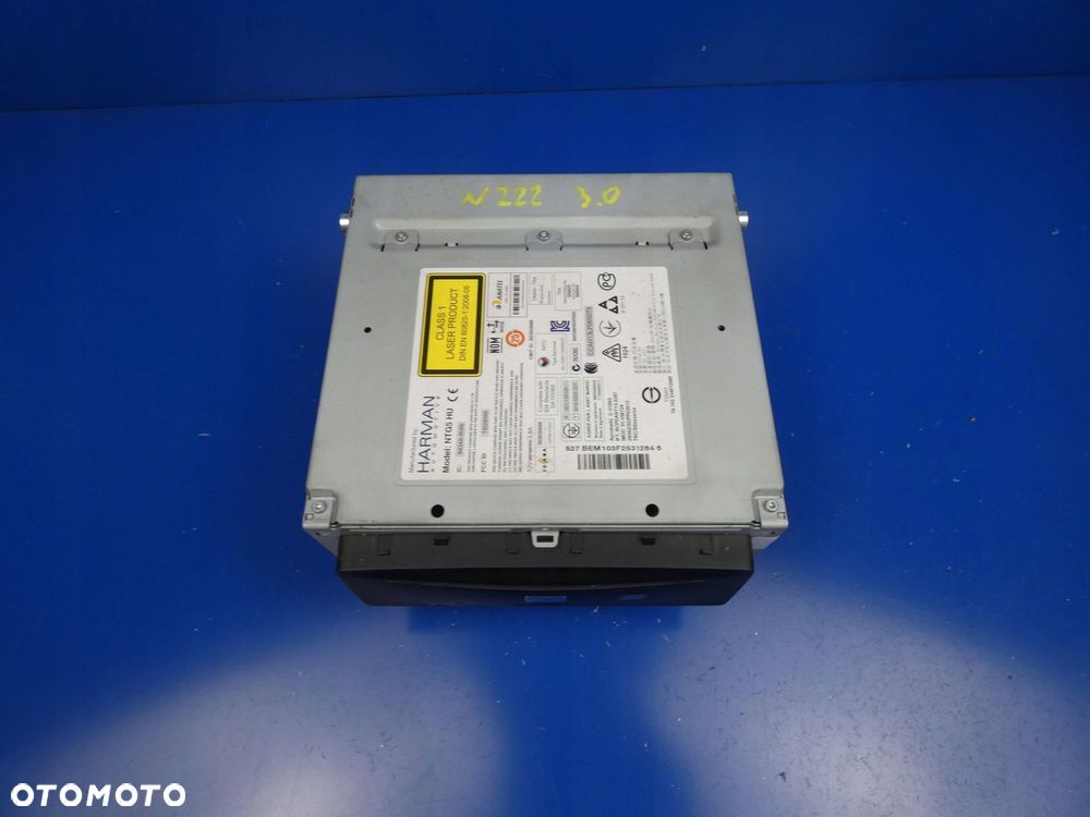 MERCEDES S KLASA W222 RADIO FABRYCZNE NAWIGACJA HARMAN HBM103 - 3