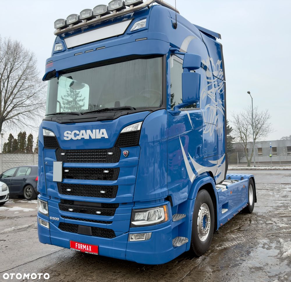 Scania S500 z Niemiec /// Full opcja /// cała na poduszkach /// Alufelgi /// Full Led