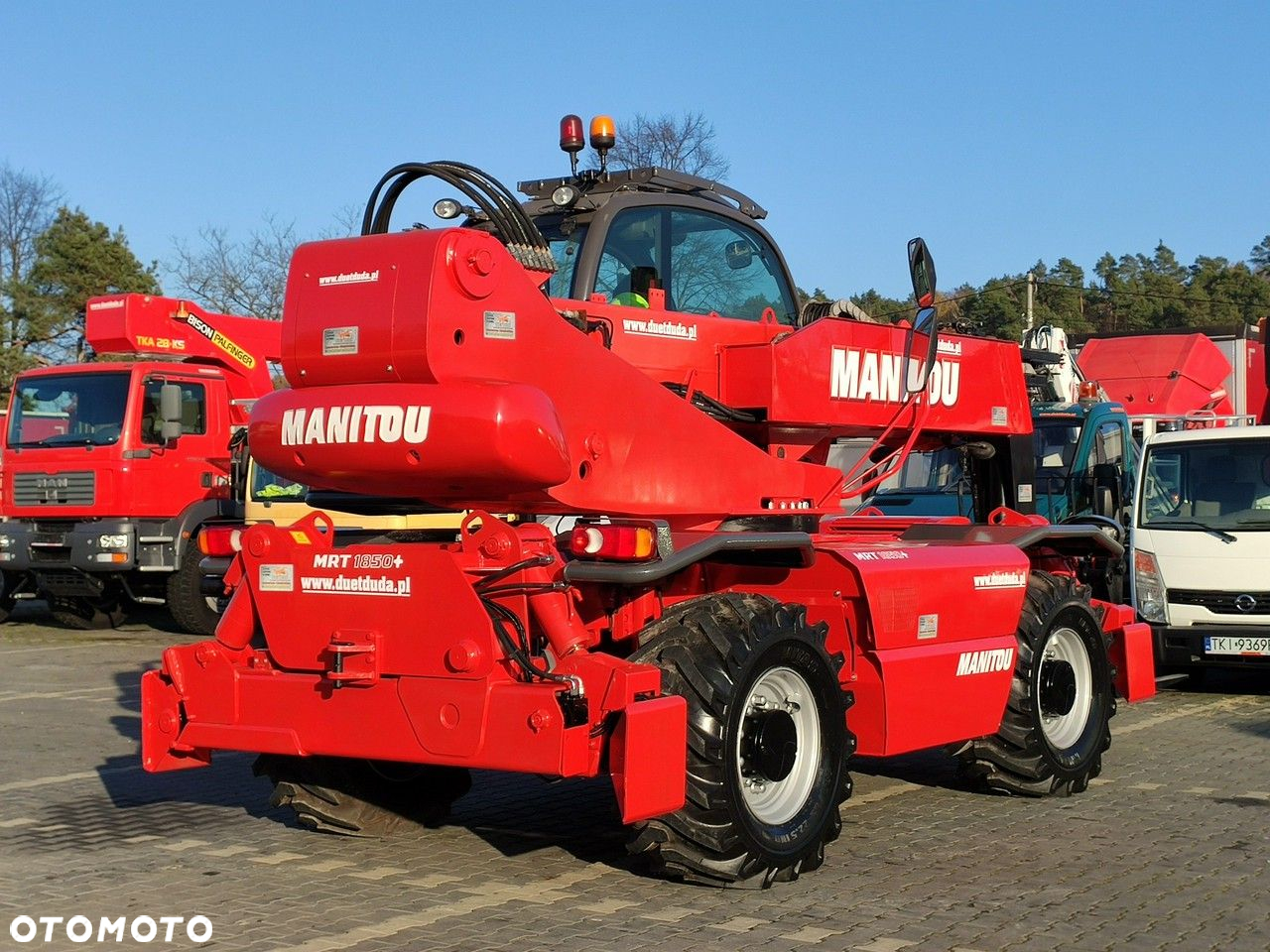 Manitou MRT 1850 ROTO Teleskopowa Obrotowa Zwyżka Dźwig 2150,2140,2540 - 23