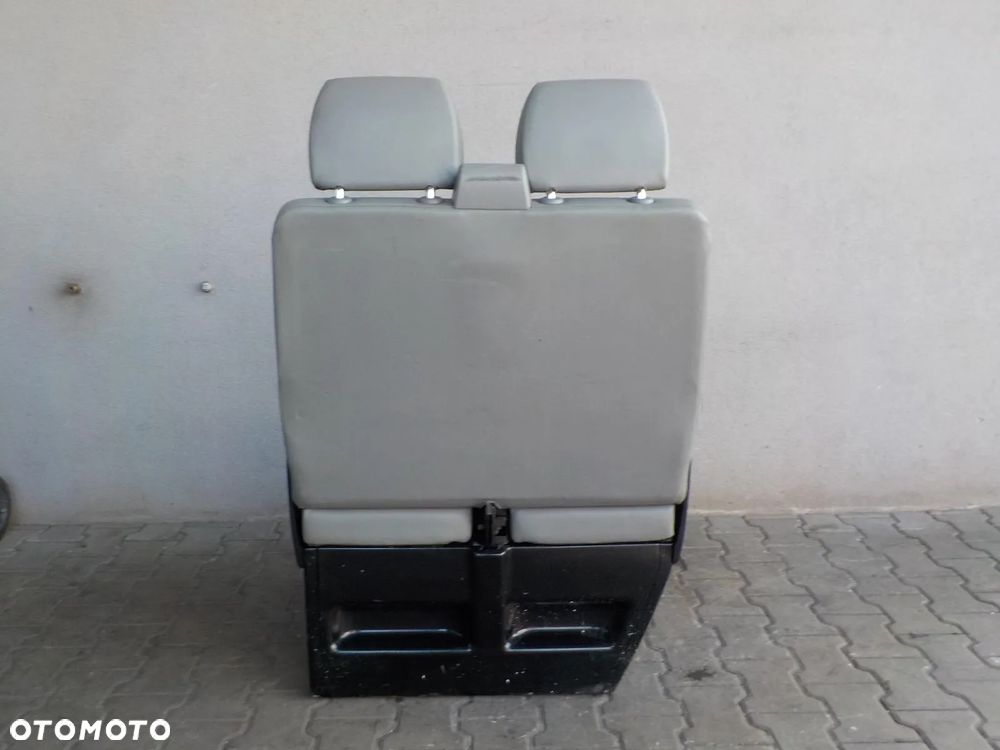 VW T5 FOTEL PODWÓJNY PASAŻERA PRZÓD DWÓJKA INKA - 5