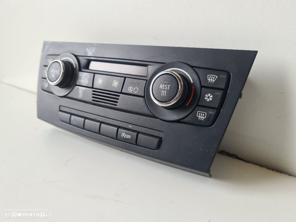 CONSOLA / CONTROLO CLIMATIZAÇÃO ORIGINAL | REF. 6411914730001 | BMW SERIE 3 COUPE 320D E92 177CV; - 2