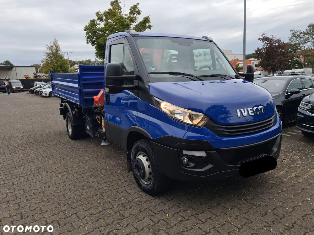 Iveco DAILY 70c18 72c18 dmc 7200kg WYWROTKA kiper Miller HDS / Dzwig/ Żuraw FASSI f40 RADIO// BLOKADA MOSTU// IGŁA jak nowy - 7