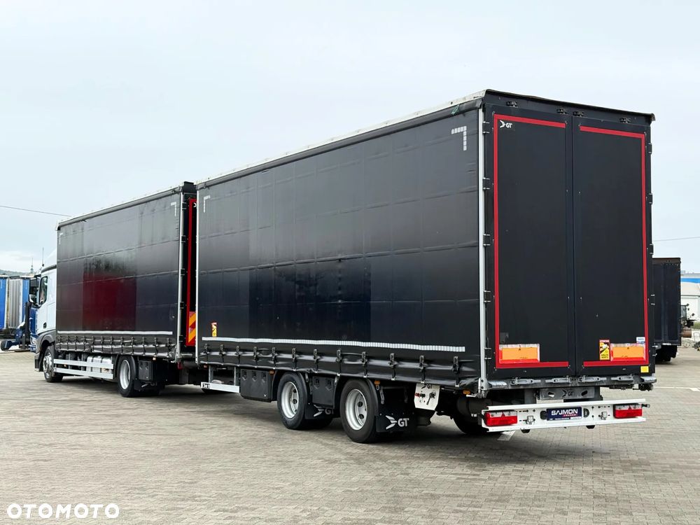 Mercedes-Benz ACTROS F 1840 / ZESTAW TANDEM 120 M3 / PRZEJAZDOWY /  7,75 M + 7,75 M / SALON PL - 5