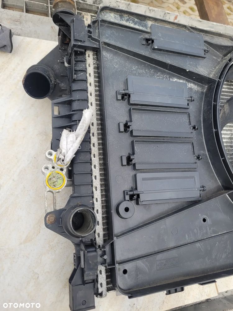 FORD MONDEO MK4 ZESTAW KOMPLET CHŁODNIC Z WENTYLATOREM - 4