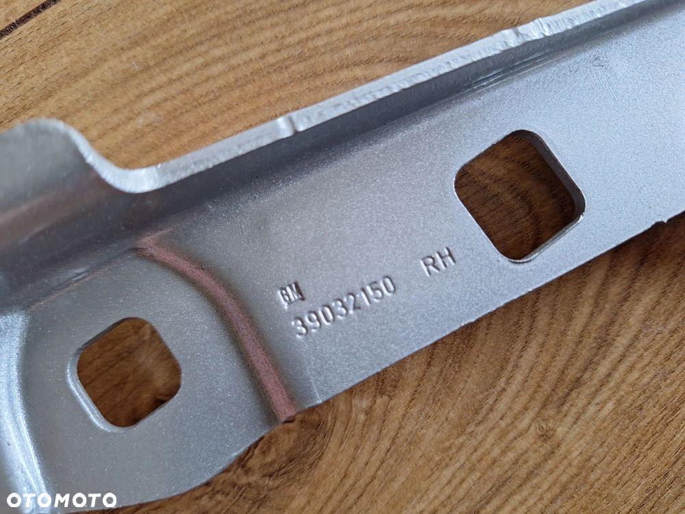 OPEL ASTRA K V ORYGINAŁ BDB! ZAWIAS MASKI LEWY 39032149 PRAWY 39032150 WYSYŁKA 24H - 3