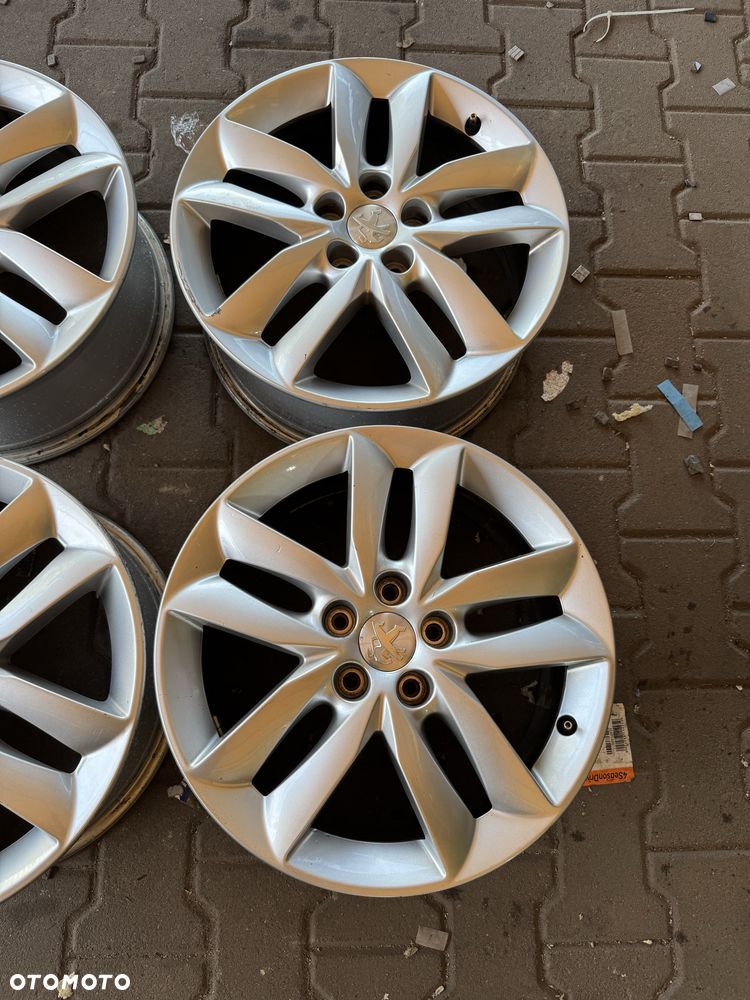 Felgi aluminiowe oryginał Peugeot 5x108 7x17 et46 Citroen Opel DS - 4