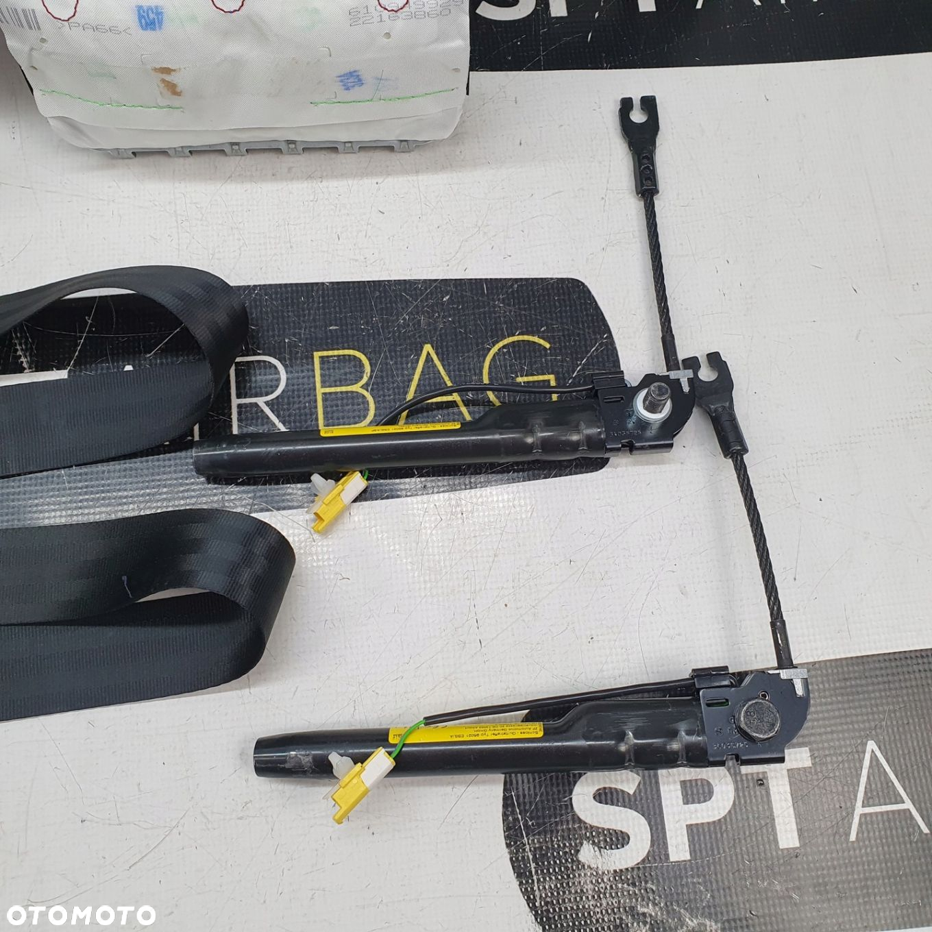 FIAT 500 LIFT DESKA ROZDZIELCZA KONSOLA KOKPIT PULPIT PODUSZKI AIRBAG AIR BAG PASY KIT SET - 7