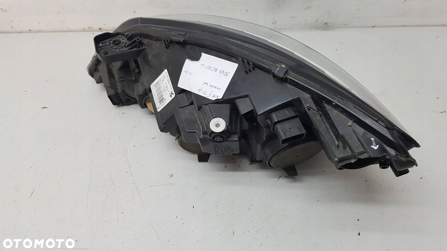 LAMPA REFLEKTOR PRZÓD PRZEDNI PRAWY SOCZEWKA LED Peugeot 308 II T9 LIFT - 5