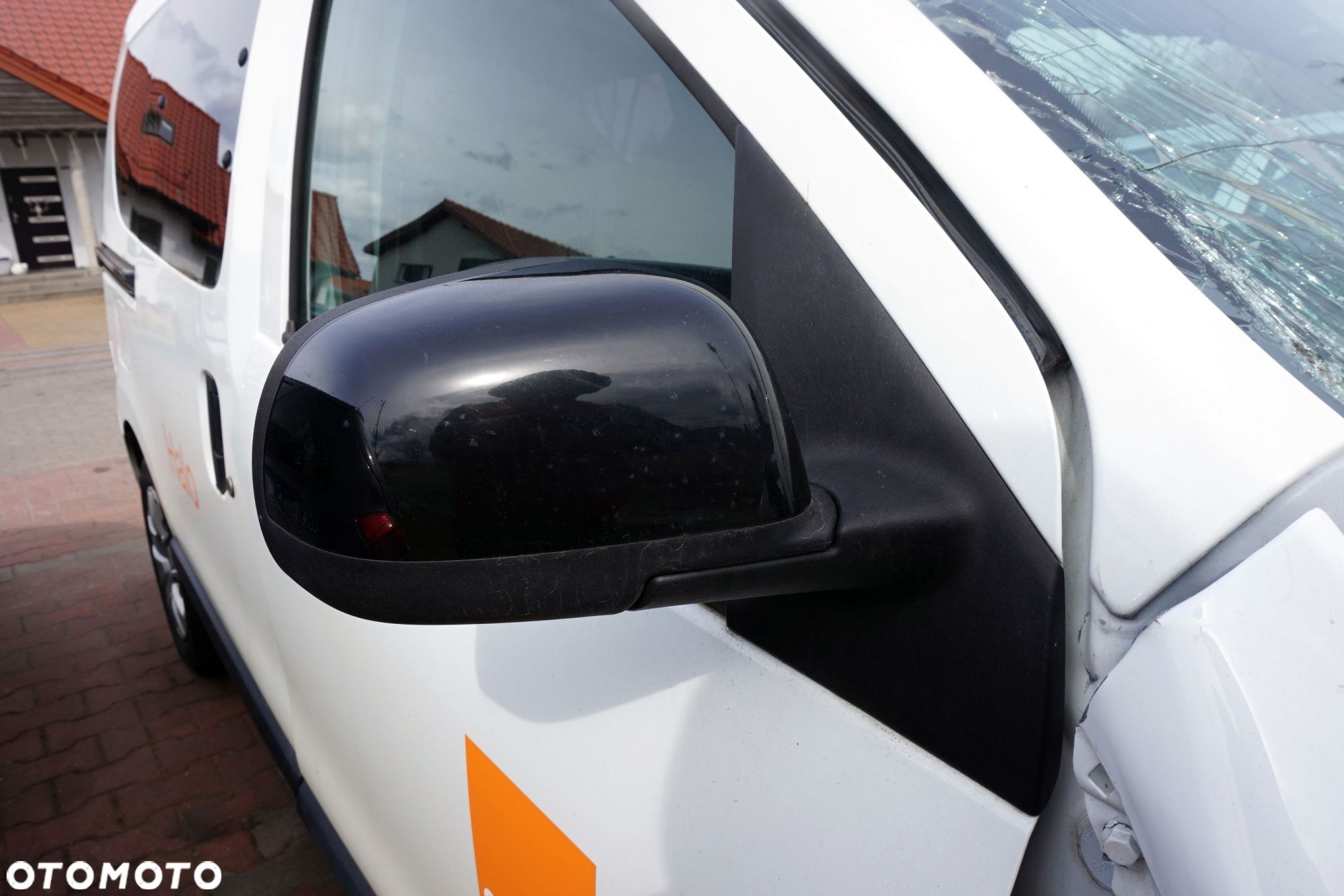 LUSTERKO ELEKTRYCZNE PRAWE DOKKER LIFT  CZARNY POŁYSK DACIA 2017-2021 - 1