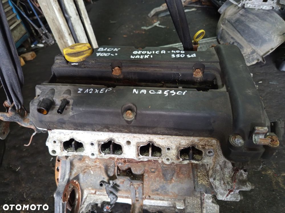 SILNIK NA CZĘŚCI Z12XEP OPEL CORSA D 1.2 16V 80 KM 06-11 BLOK GŁOWICA WAŁKI - 4