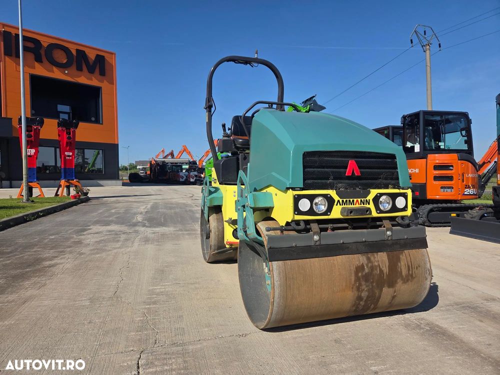 Ammann 2,65tone, latime tambur 1,2m, 2021, 259h, motor Kubota 31CP, lung 2,1m, intoarce in 2,5m, posibilitate leasing 3ani, CA NOU-PROMOTIE 19.900 EUR+Tva - 1