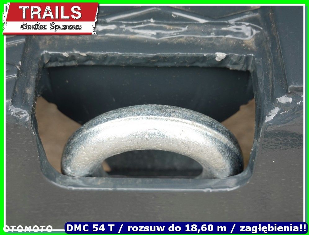 Mega Naczepa 40 T ład. oś skrętna, pokład 9,50 m !!! - 22