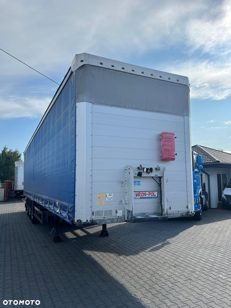 Schmitz Cargobull 2015 firanka wzmacniana plandeka mało używana bogato wyposażona wron-pol - 1