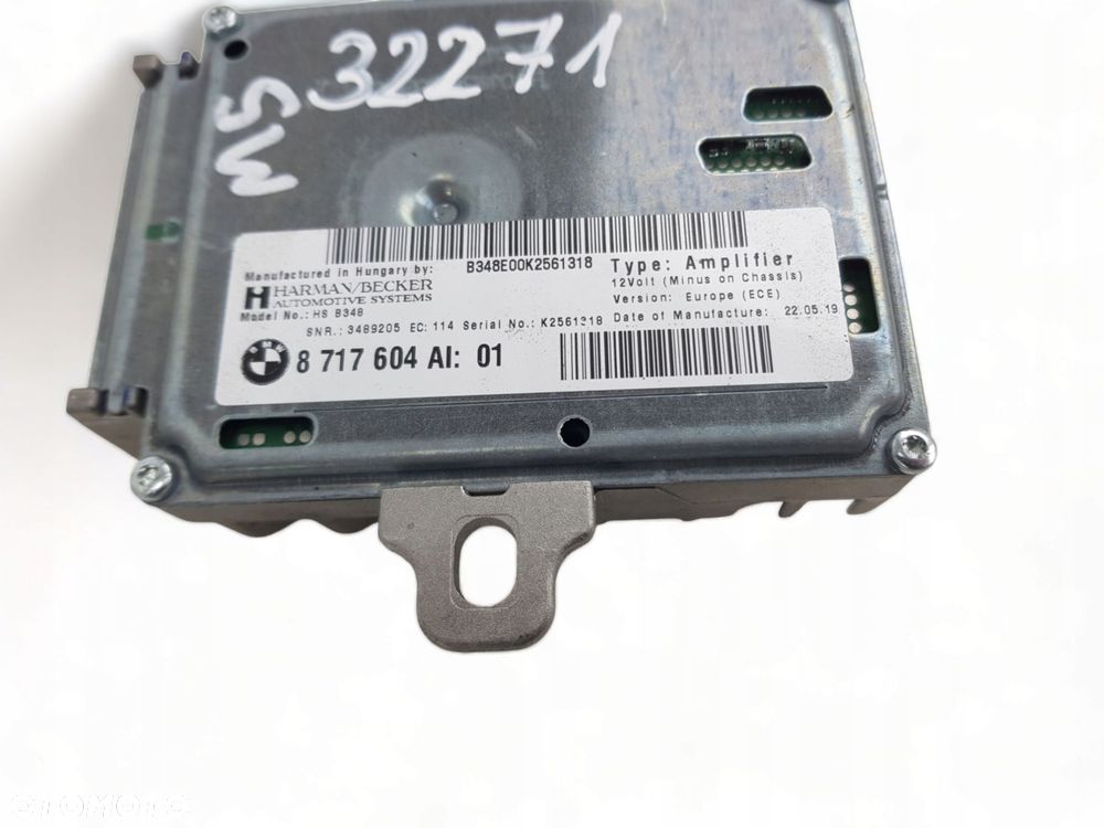Amplifier Sterownik Active Sound Wzmacniacz Audio BMW M5 G30 F90 8717604 - 4