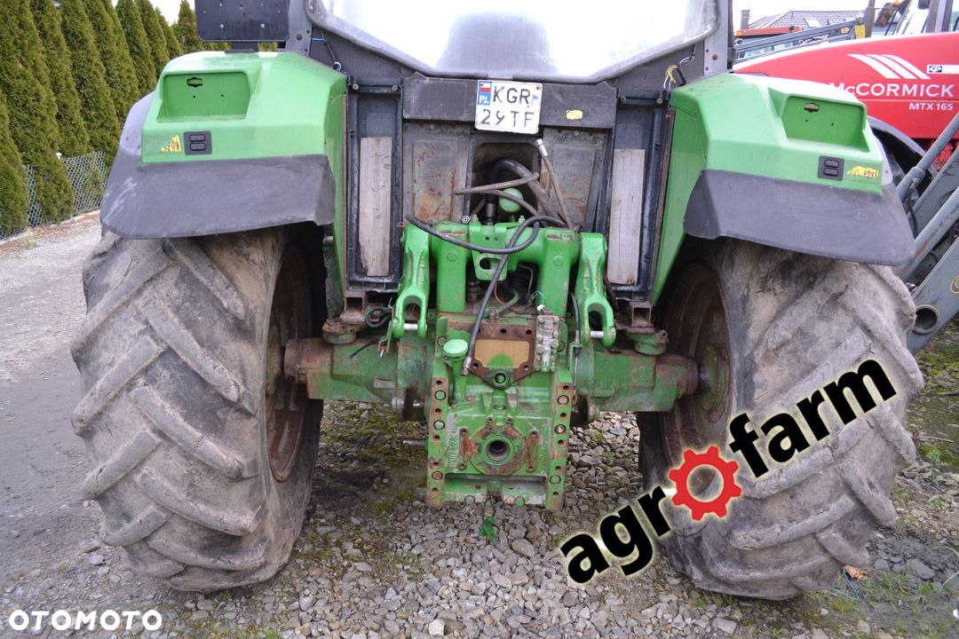 John Deere części używane skrzynia silnik most oś napęd zawór kabina podnośnik zwolnica obudowa - 2