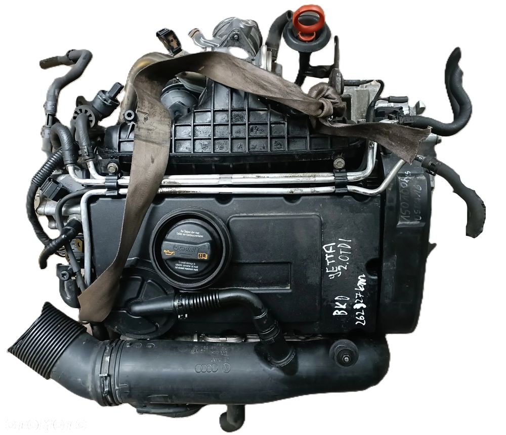 VOLKSWAGEN JETTA V 5 05-11 silnik 2,0 TDI BKD 262 TYS KM * - 1