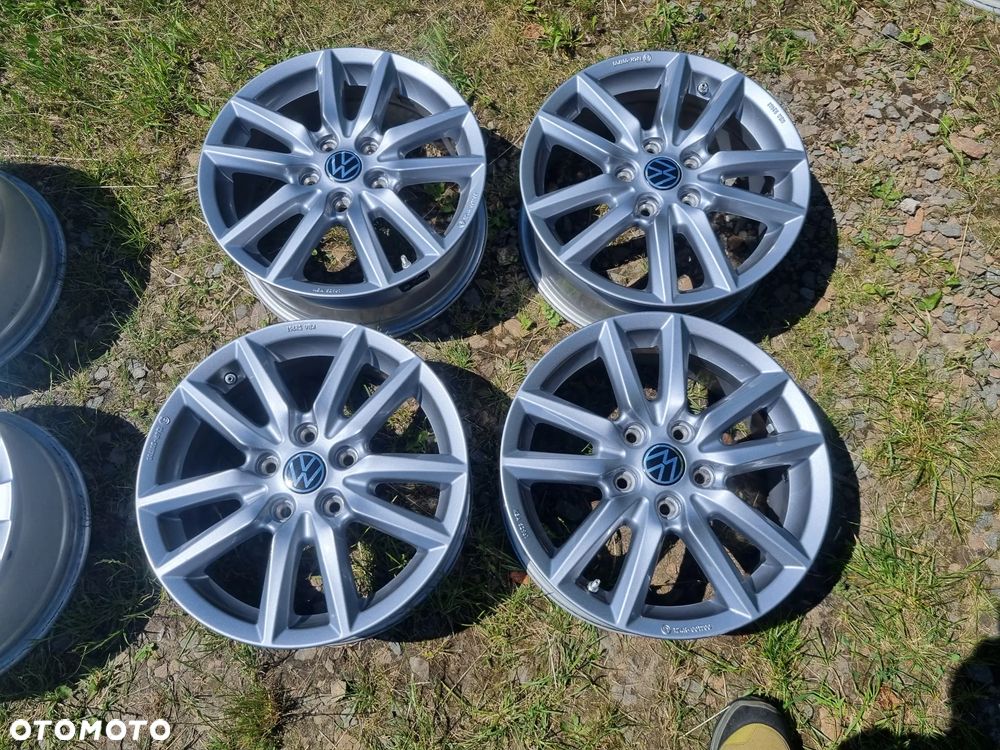 VW GOLF ,SEAT LEON 3,AUDI a3 ,SKODA alu 6,5X16 ET54 5X112 super stan - 1
