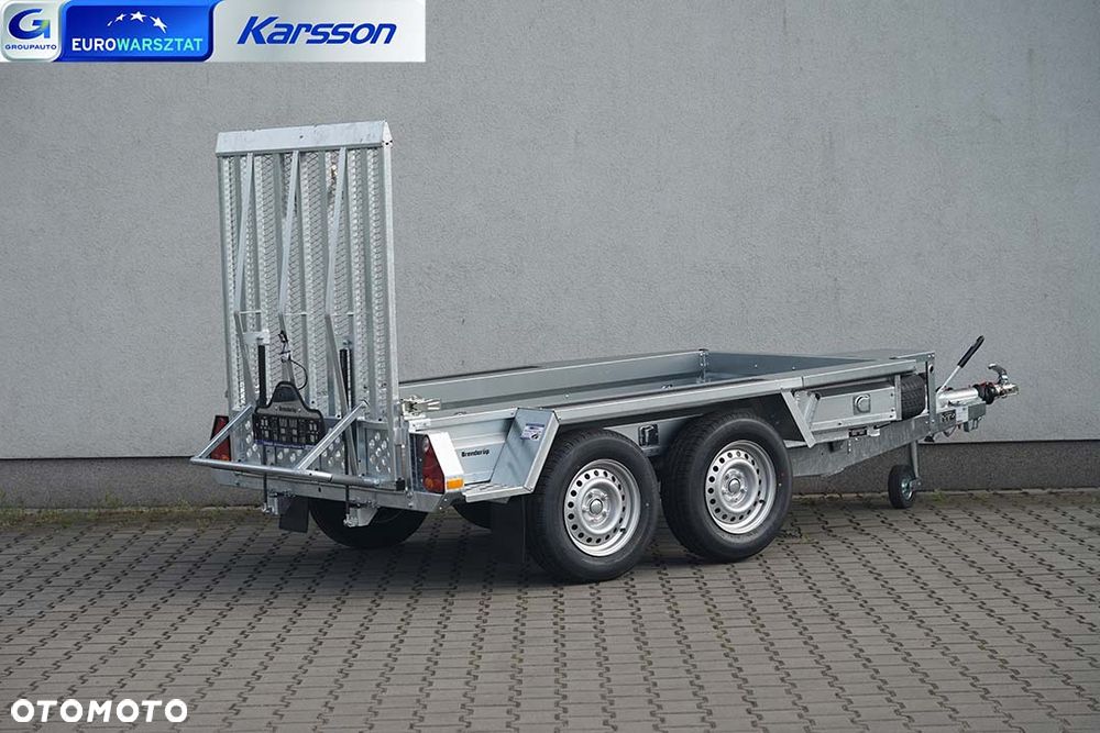 Brenderup Przyczepa pod minikoparkę DMC 2600kg MT2600 261x126x27 - 1