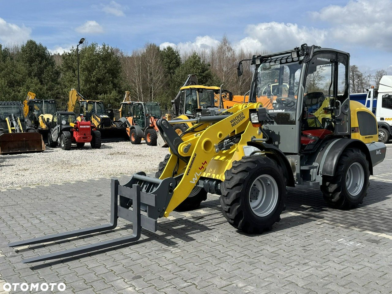 Wacker Neuson Neuson WL 44 Łyżka krokodyl+widły Super Stan !!! - 2