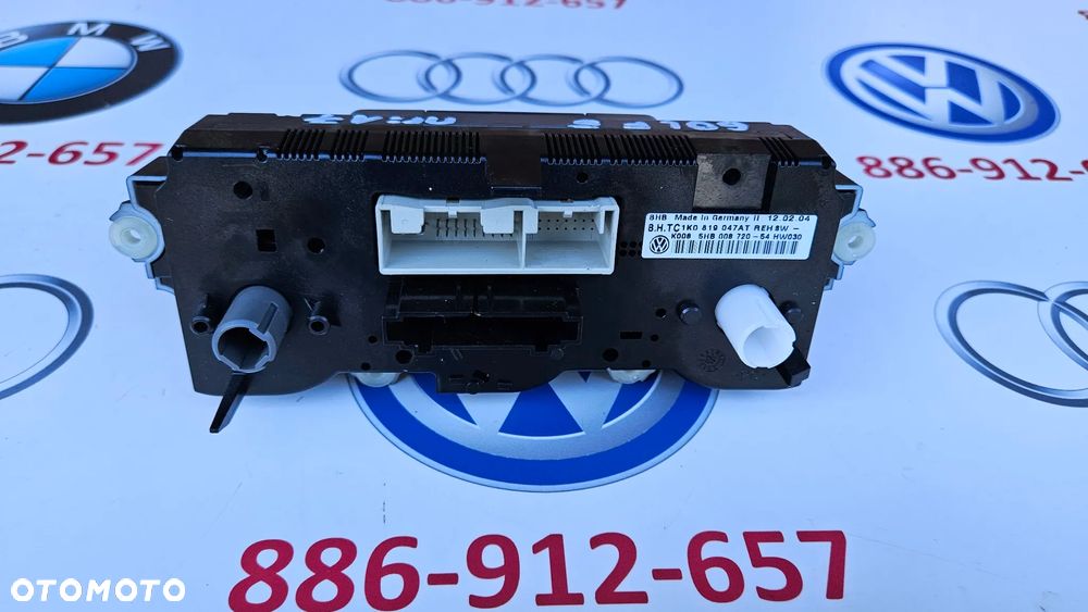 VW Golf V 5 1K Panel klimatyzacji Sterowanie nawiewem Panel - 3