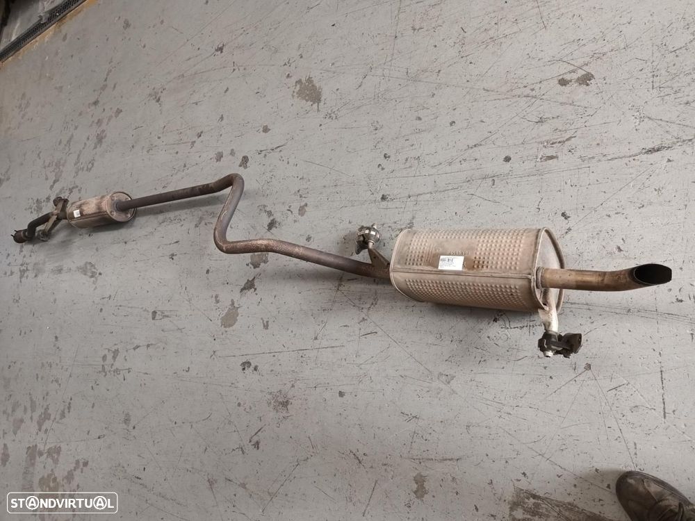 TUBO DE ESCAPE TRASEIRO PEUGEOT 208 - 1
