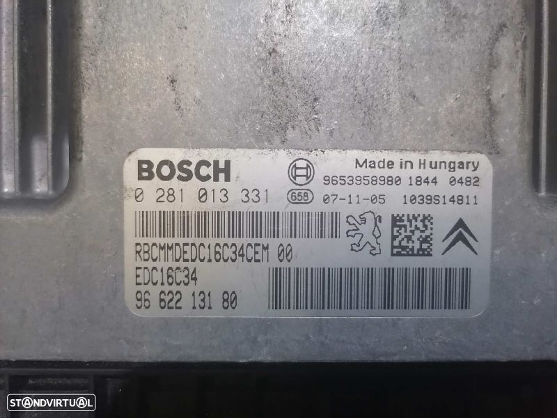 Centralina Do Motor Peugeot 207 Cc (Wd_) - 1
