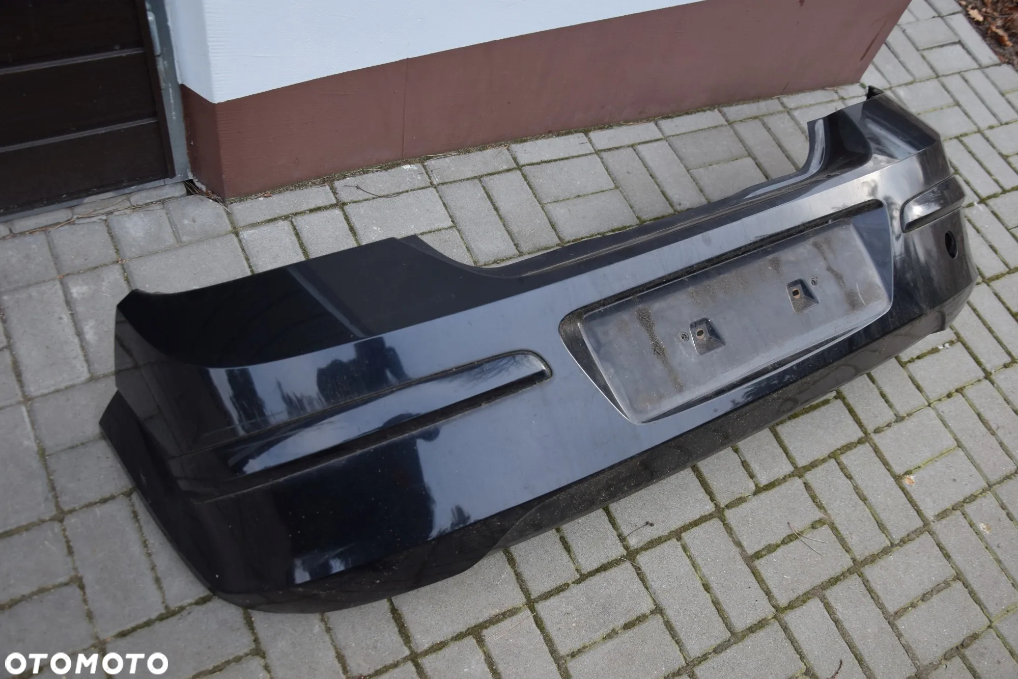 Opel Astra H 5D Hatchback Zderzak tył tylny czarny Z20R ładny WYSYŁKA - 2