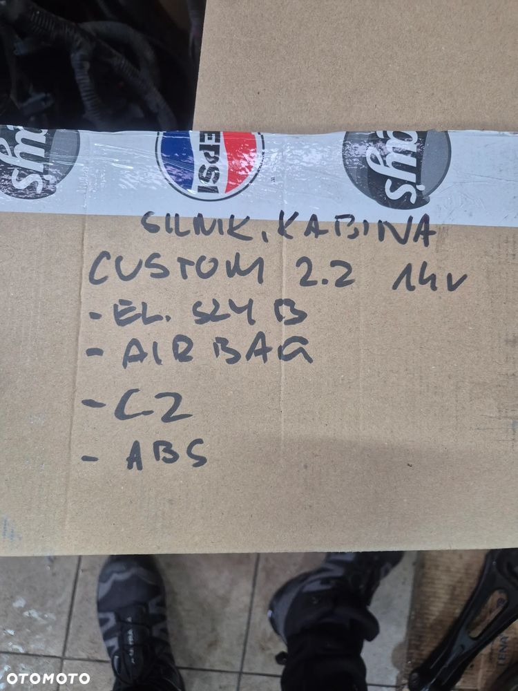 WIĄZKA INSTALACJA ELEKTRYCZNA SILNIK KABINA FORD TRANSIT CUSTOM I 2.2 TDCI MK8  12r.+ - 2