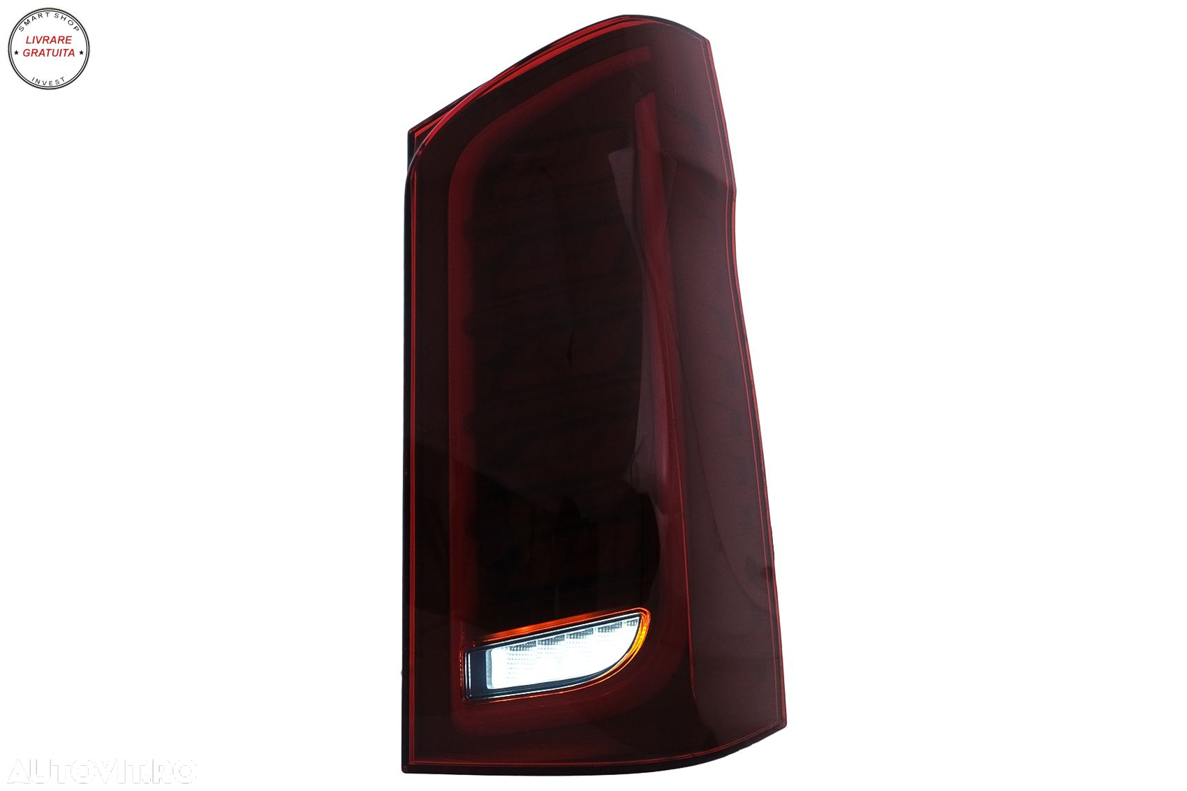 Stopuri Full LED Fumurii Mercedes V-Class W447 (2014-2019) modelele cu o Usa Spate- livrare gratuita - 12