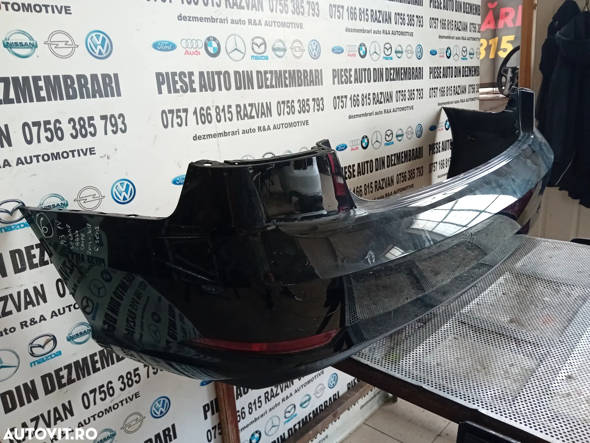 Bara Spate Audi A3 8V Coupe/Cabrio Completa Cu 6 Senzori An 2014-2018 LICHIDARE STOC - 3
